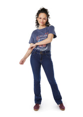 Jeans Isi Straight - Recto Azul Efesis